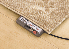 耐電気カーペット・床暖房対応